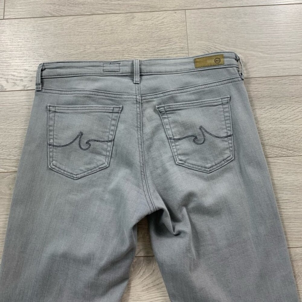AG The Stevie Slim Straight Ankle Grey Jeans - Picture 5 of 12